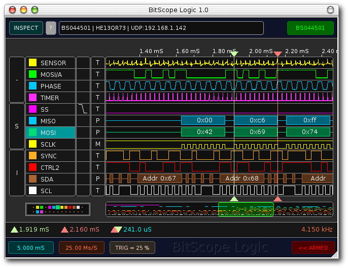 BitScope Logic | Mixed Signal Logic Protocol Analyzer